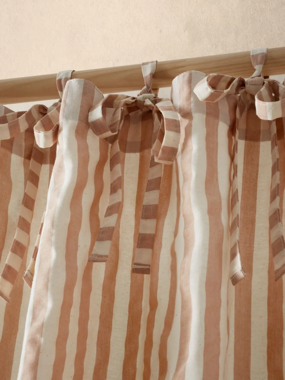 Pineapple Elephant Zanzibar Yarn Dyed Stripe Voile Curtains Panel