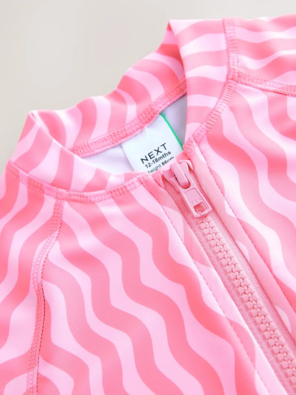 Pink Cherry Wave - Zonbeschermend badpak (3 mnd-10 jr)