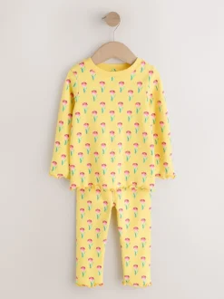 Pink/Blue Bright Floral - Verpakking van 3 knusse pyjama's (9 mnd-16 jr)