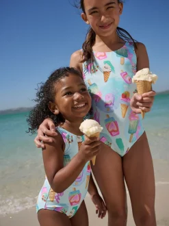 Pink/Blue Ice Cream - Badpak (3 mnd-10 jr)