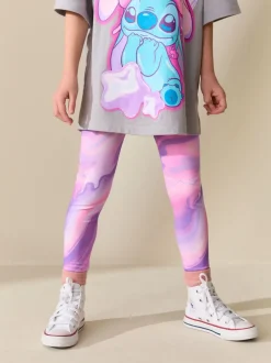 Pink/Purple Swirl - Legging (3-16 jr)