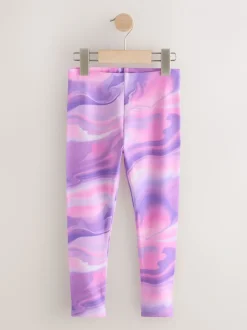 Pink/Purple Swirl - Legging (3-16 jr)