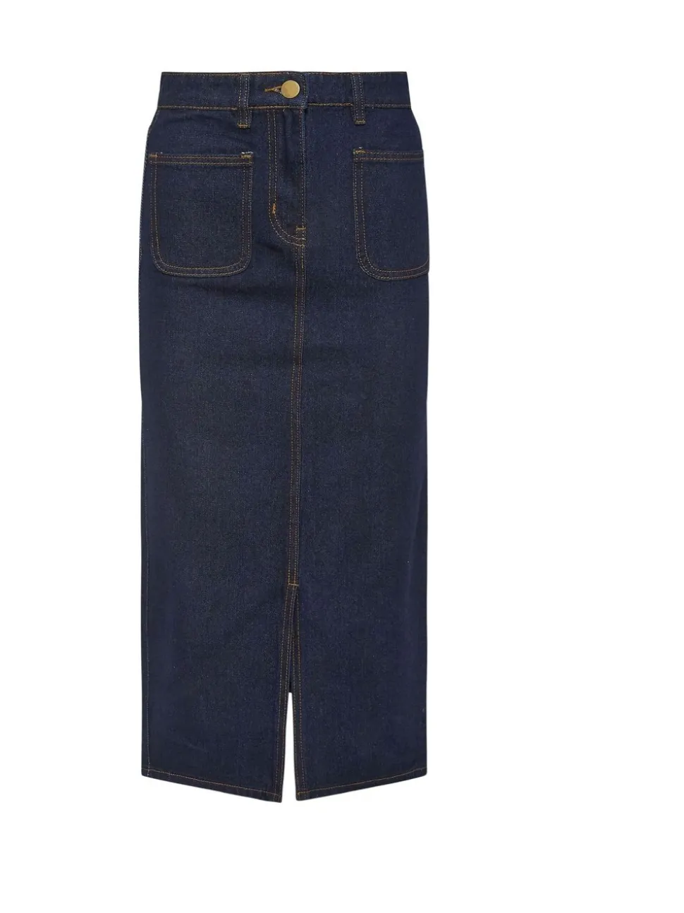 PixieGirl Petite 100% katoenen midirok met opgestikte zakken