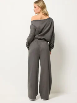 PixieGirl Petite Sweat Wide Leg Jumpsuit