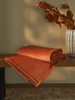 Pluche fleece sprei