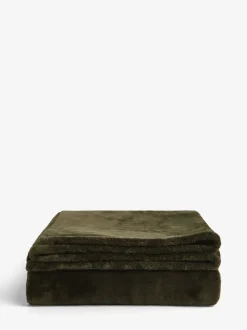 Pluche fleece sprei