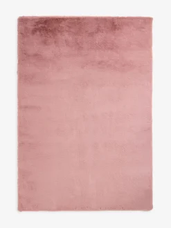 Pluche vloerkleed van imitatiebont