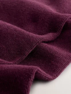 Plum Rood, Roze en Zwart - Set van 3 katoenrijke tights
