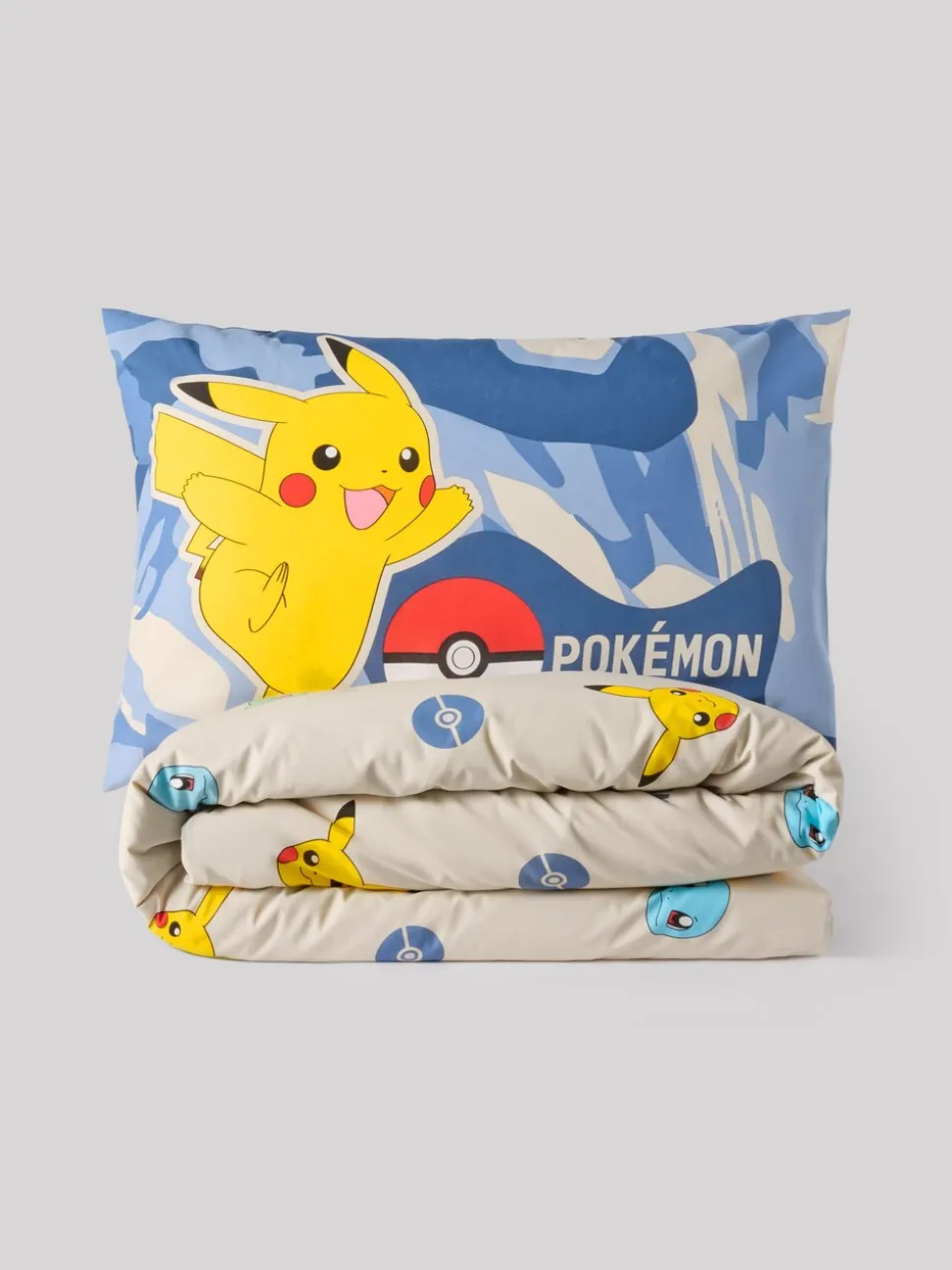 Pokemon Duvet Cover and Pillowcase Set