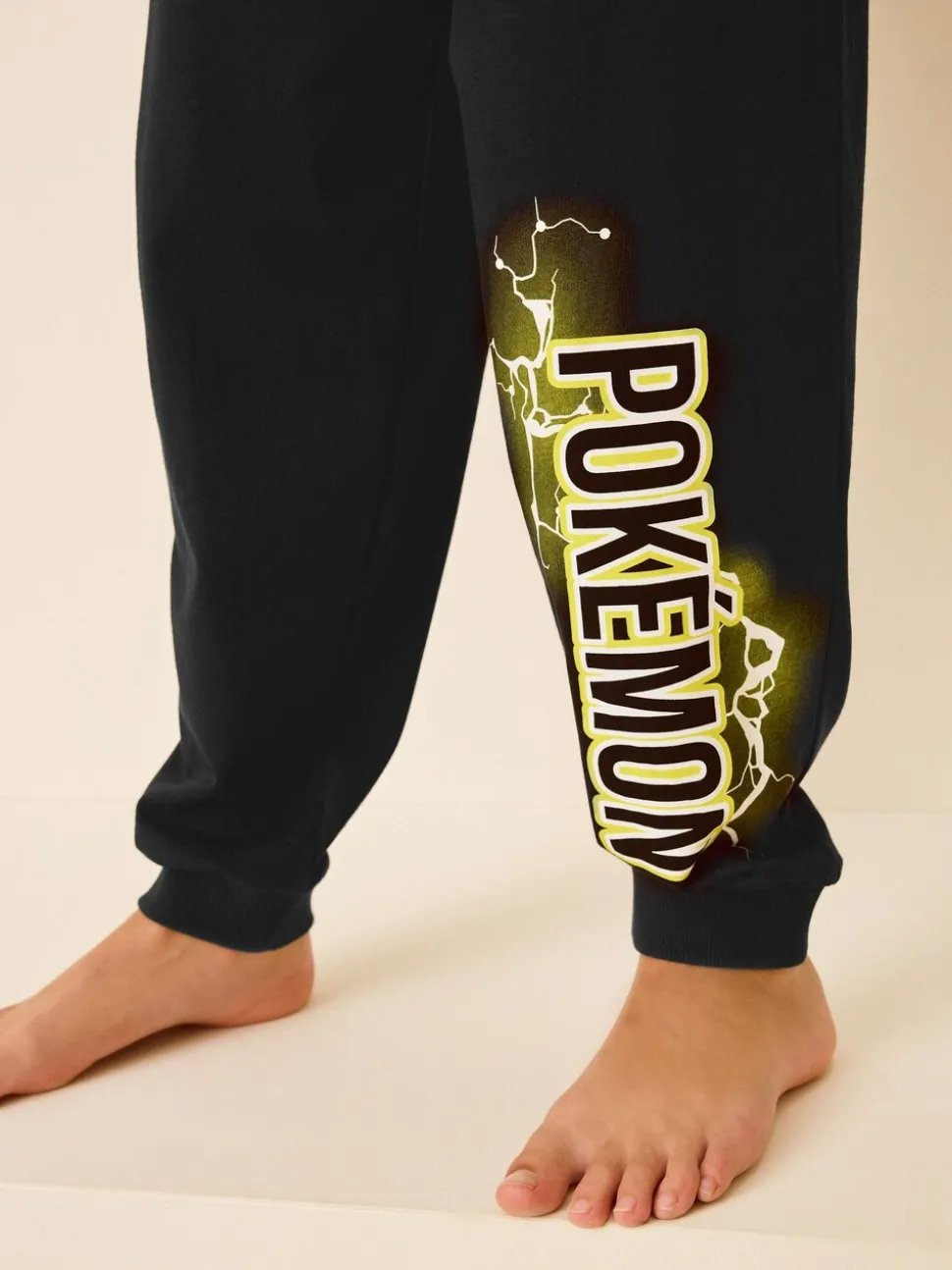 Pokémon geel/zwart - Verpakking van 2 pyjama's met lange mouwen (4-16 jr)