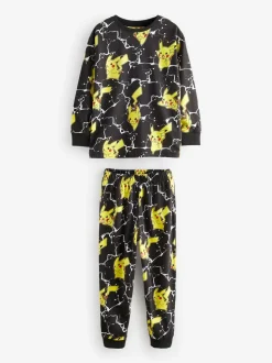 Pokémon geel/zwart - Verpakking van 2 pyjama's met lange mouwen (4-16 jr)