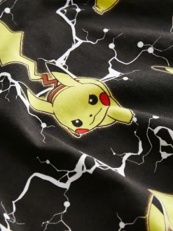 Pokémon geel/zwart - Verpakking van 2 pyjama's met lange mouwen (4-16 jr)