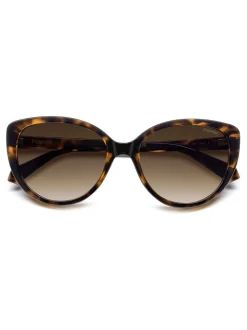 Polaroid Brown Cat Eye Sunglasses