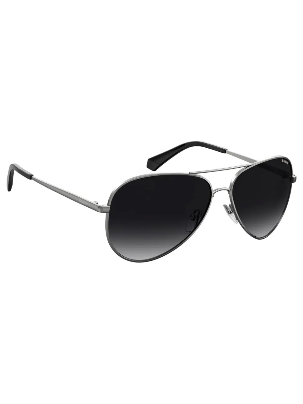 Polaroid Monochrome Pilot Black Sunglasses
