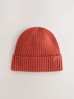 Pompoenoranje - Gebreide beanie-muts (1-16jr)