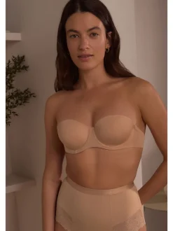 Praline nude - A-E push-up multiway beha zonder bandjes