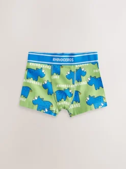 Primaire dieren - Verpakking van 5 boxershorts (1,5 - 16 jr)