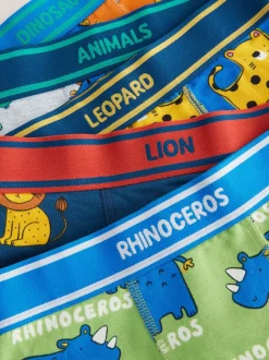 Primaire dieren - Verpakking van 5 boxershorts (1,5 - 16 jr)