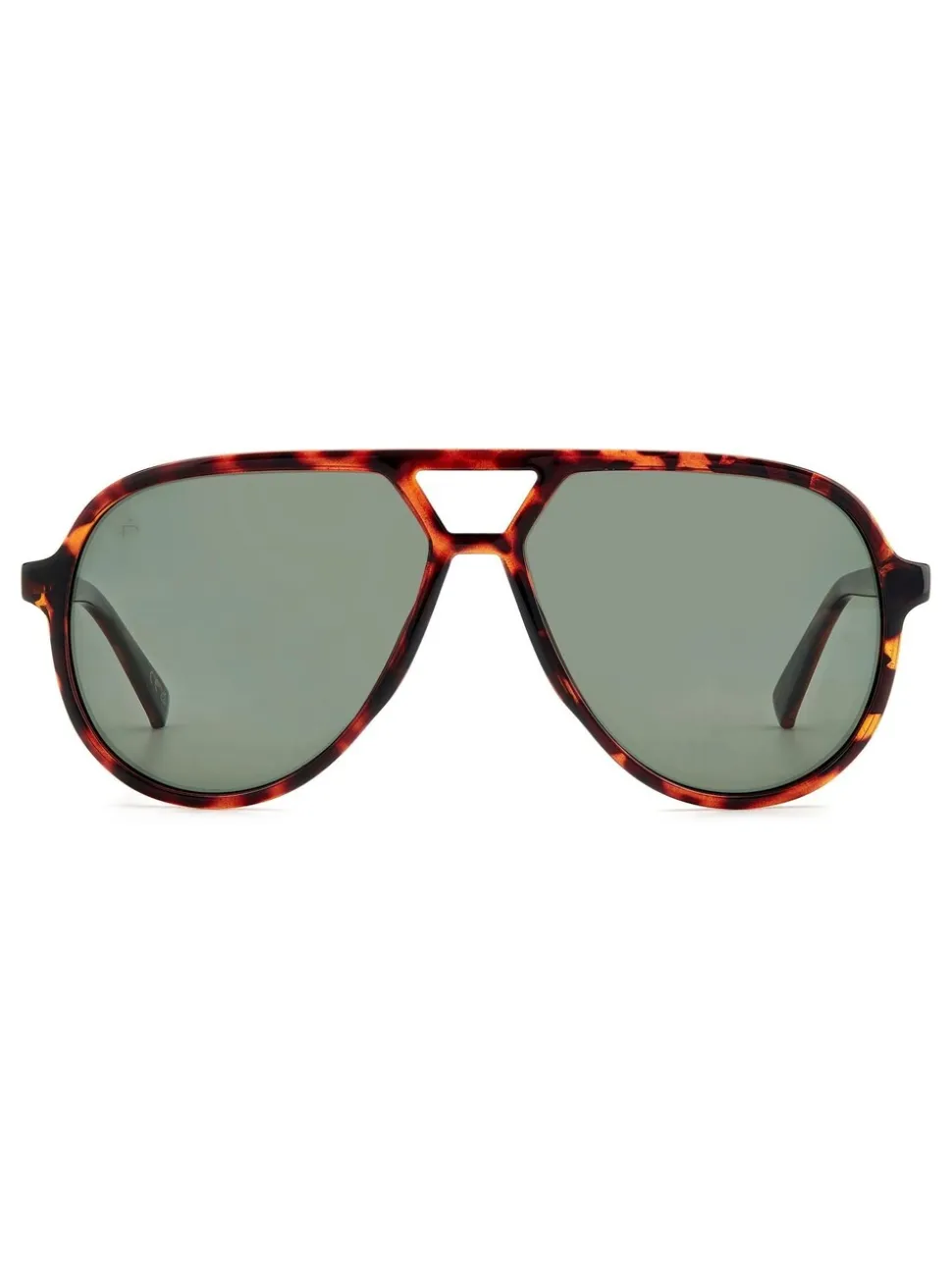 Prive Revaux Oversized Pilot Sunglasses in Havana