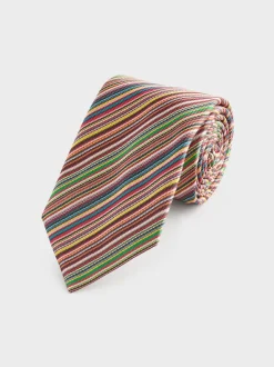 PS Paul Smith Signature Stripe 8cm Silk Tie