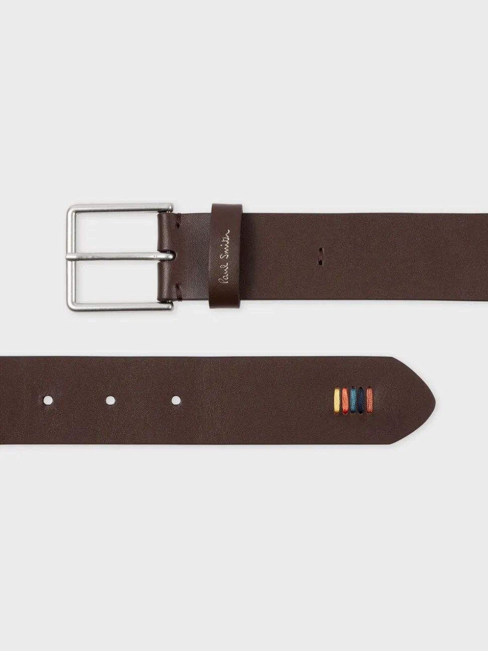 PS Paul Smith Stitch Detail Logo Belt
