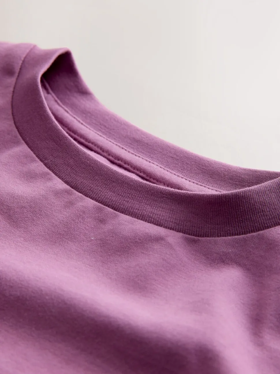 Purple Croissant - Oversized T-shirt met grafische print (3-16jr)