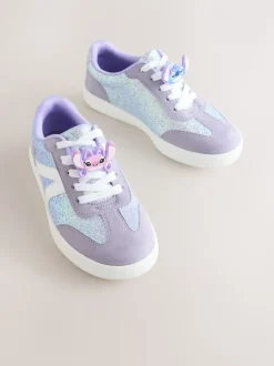 Purple Glitter Lilo & Stitch - Lifestyle sneakers met veters