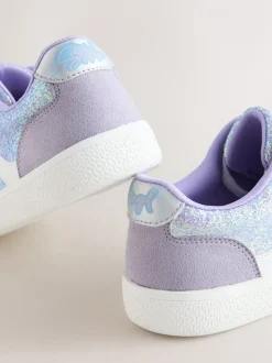 Purple Glitter Lilo & Stitch - Lifestyle sneakers met veters