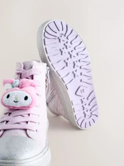 Purple Hello Kitty and Friends - Hoge sneakers met veters