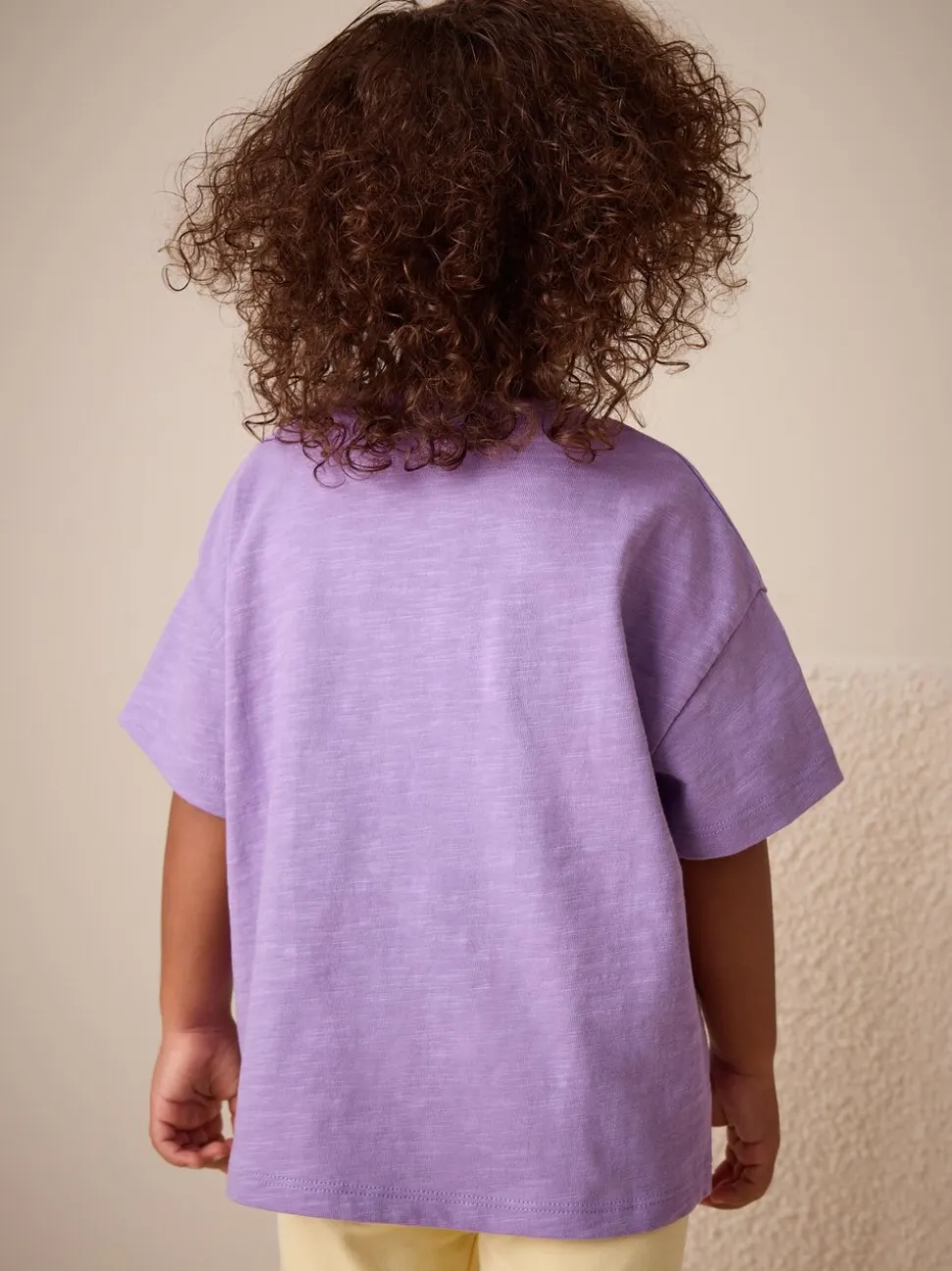 Purple Lemon - Short Sleeve Embroidered T-Shirt (3mths-7yrs)