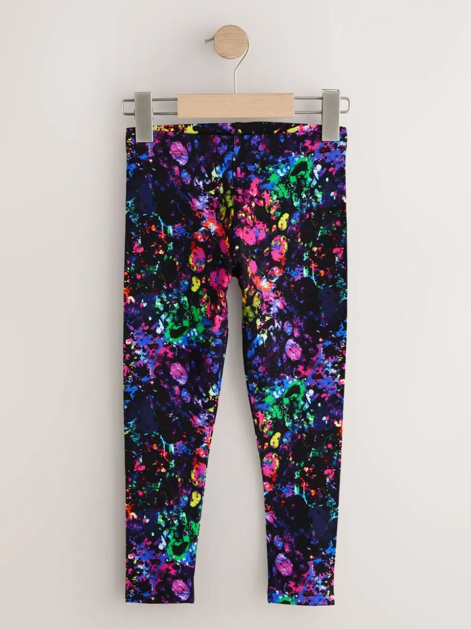 Purple/Splat - Verpakking van 5 leggings (3-16 jr)