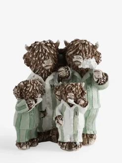 Pyjamas Family Bathroom Ornament