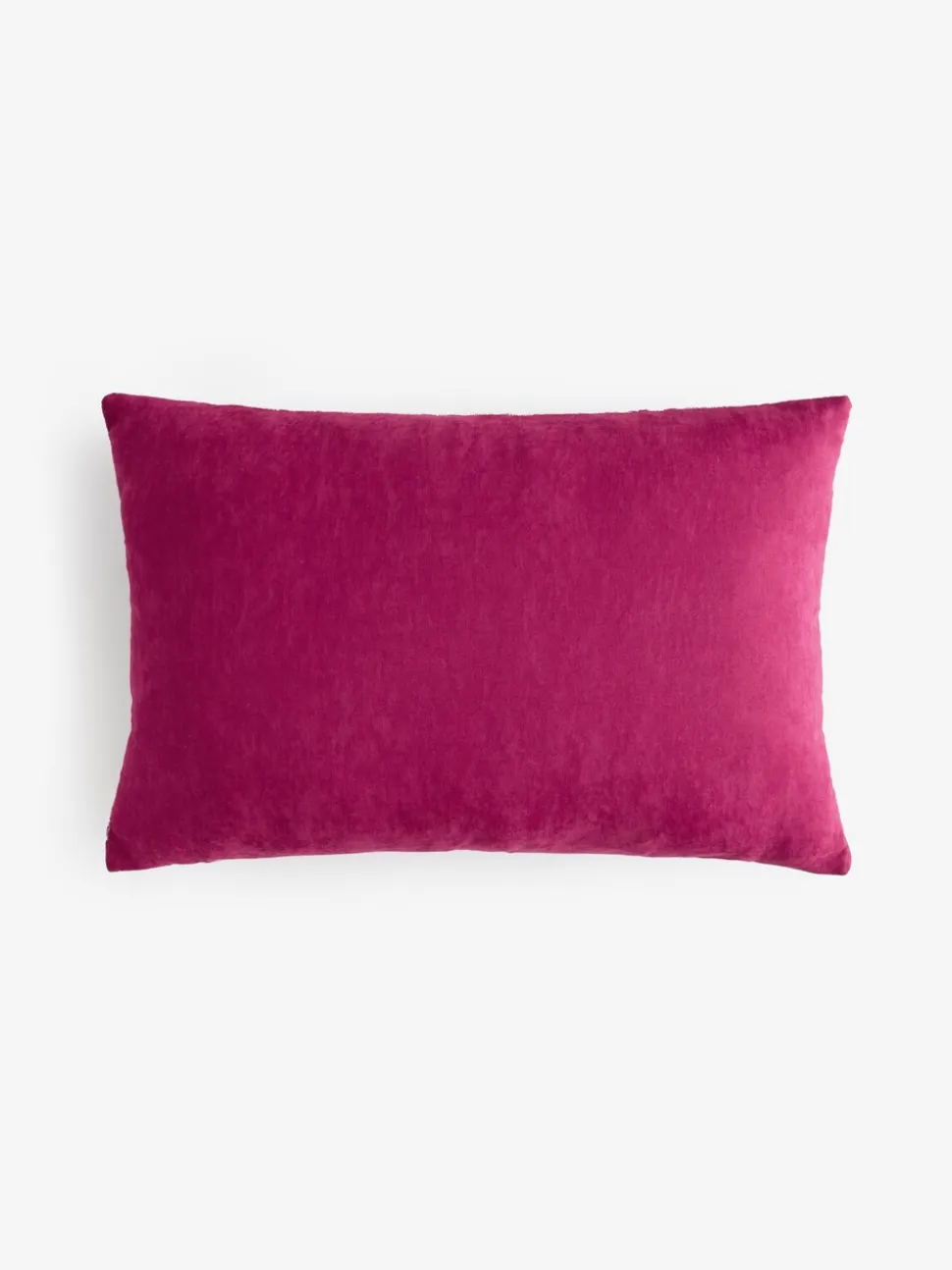 Raspberry Pink 40 X 59cm Cut Velvet Cherry Blossom Abstract Cushion