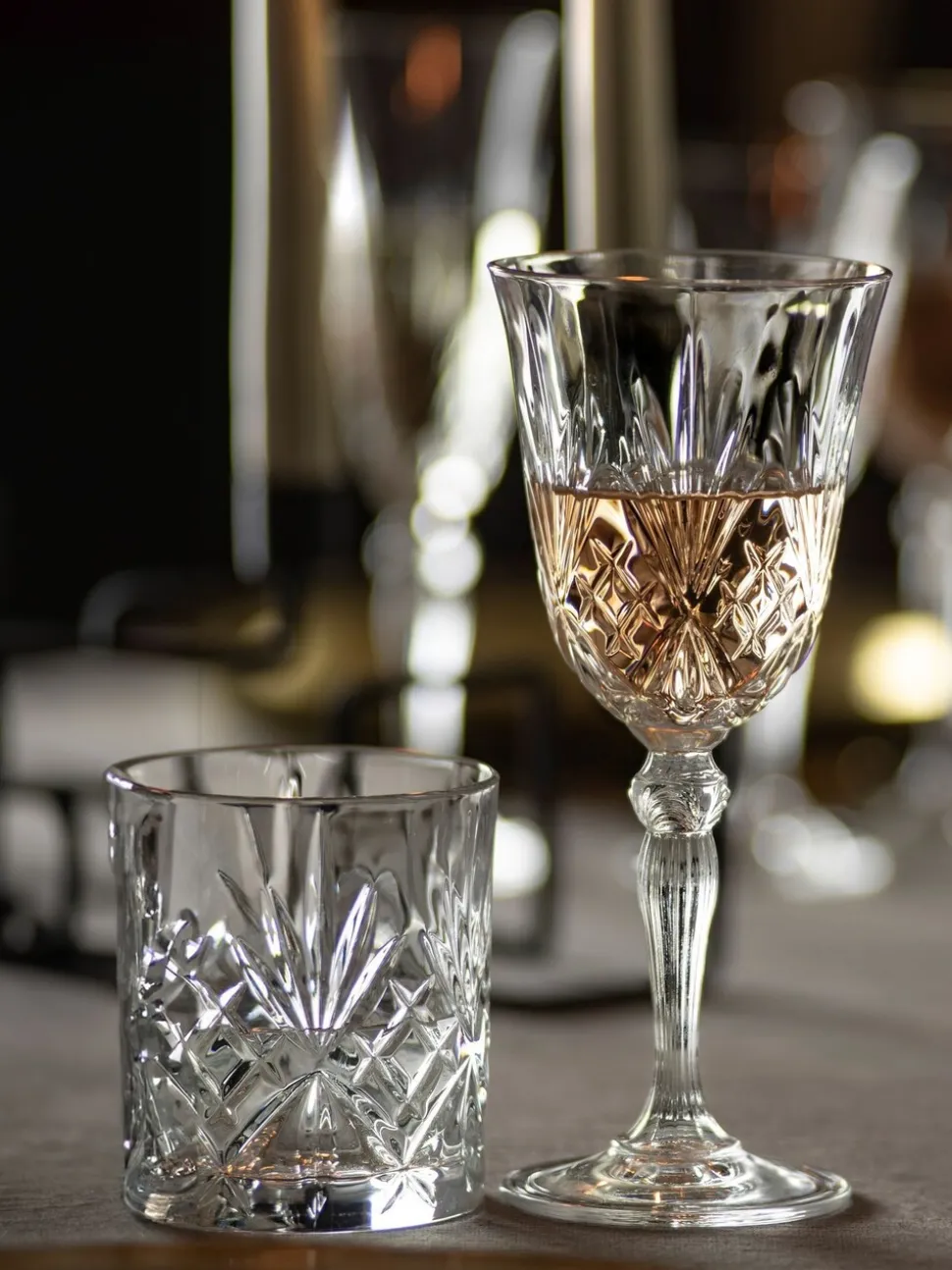 RCR Melodia Bicchieri Tumbler Glasses Set of 6 8cl