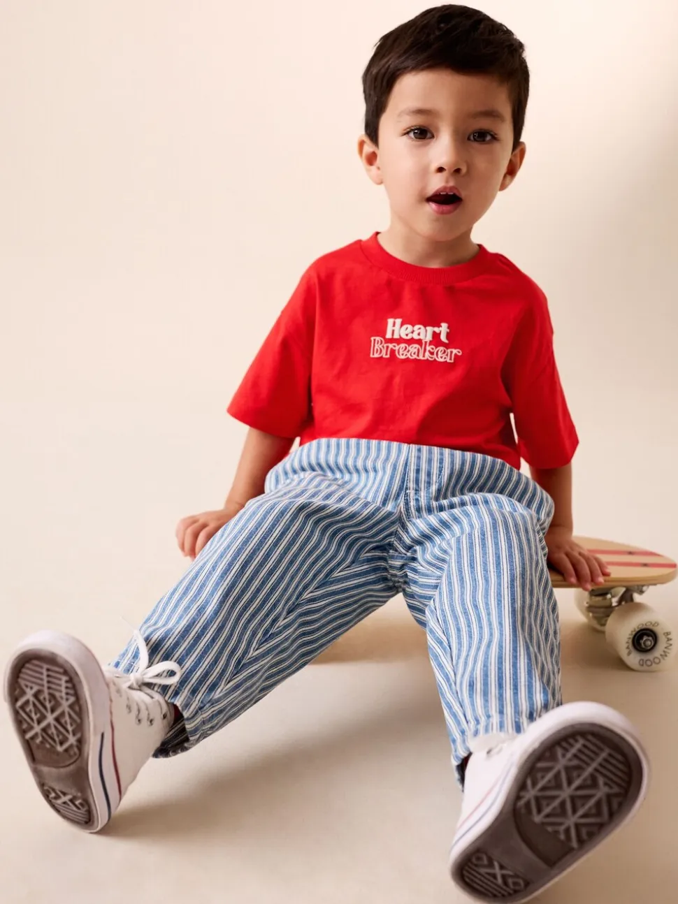 Red Heart Breaker - Short Sleeve Valentines T-Shirt (3mths-7yrs)