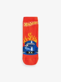 Red/Black/Blue Hot Wheels - Verpakking van 3 paar sokken met hoog aandeel katoen