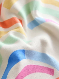 Regenboog - Sweaterjurk (3 mnd-7 jr)