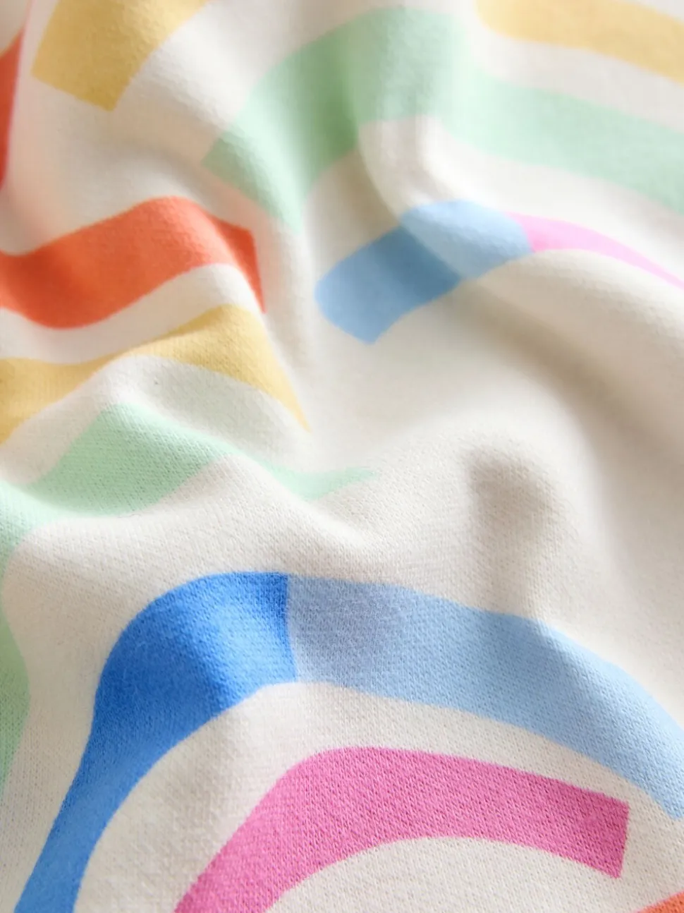 Regenboog - Sweaterjurk (3 mnd-7 jr)