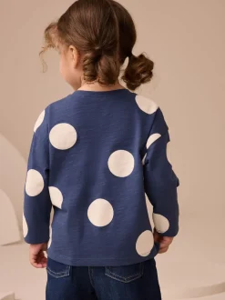 Regenboog - Tops met lange mouwen set van 4 (3mnd - 7 jr)