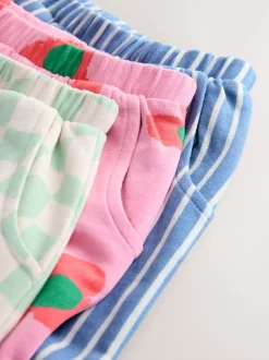 Regenboog - Verpakking van 3 Barrel broeken (3mnd -7jr)