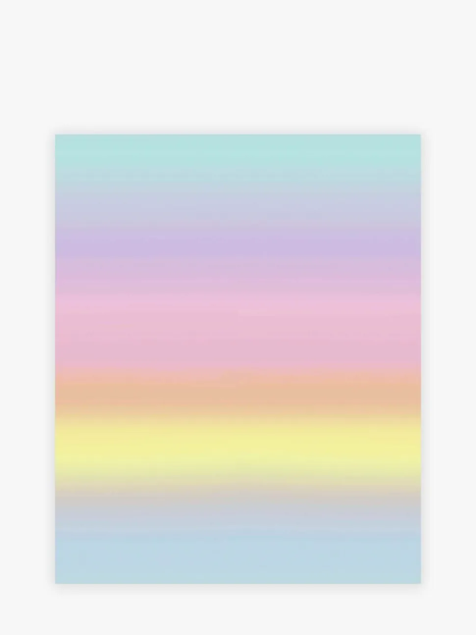 Regenboog ombré 10 m behang