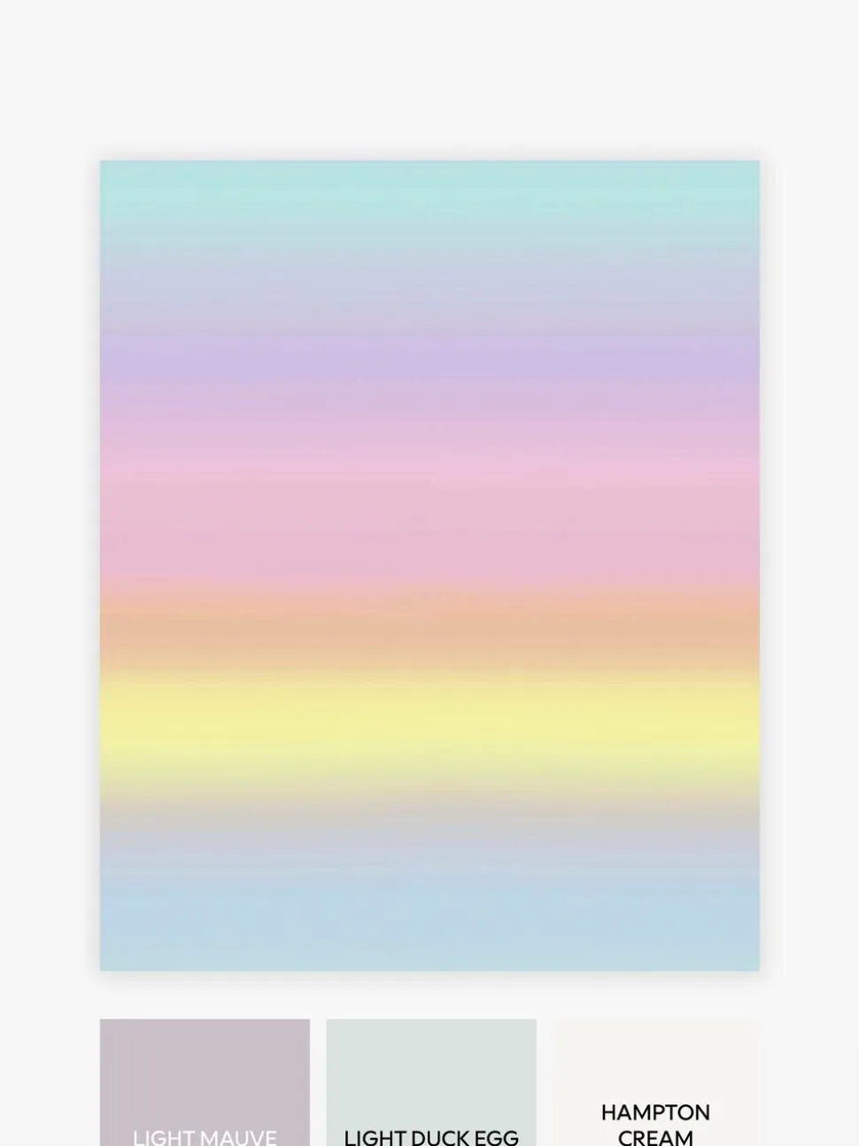 Regenboog ombré 10 m behang