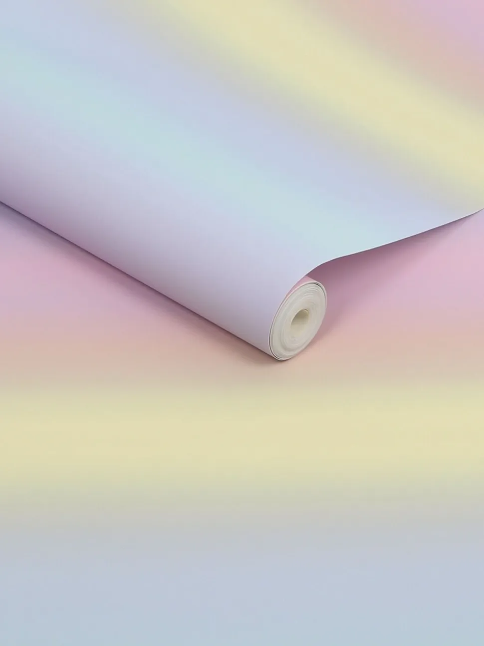 Regenboog ombré 10 m behang