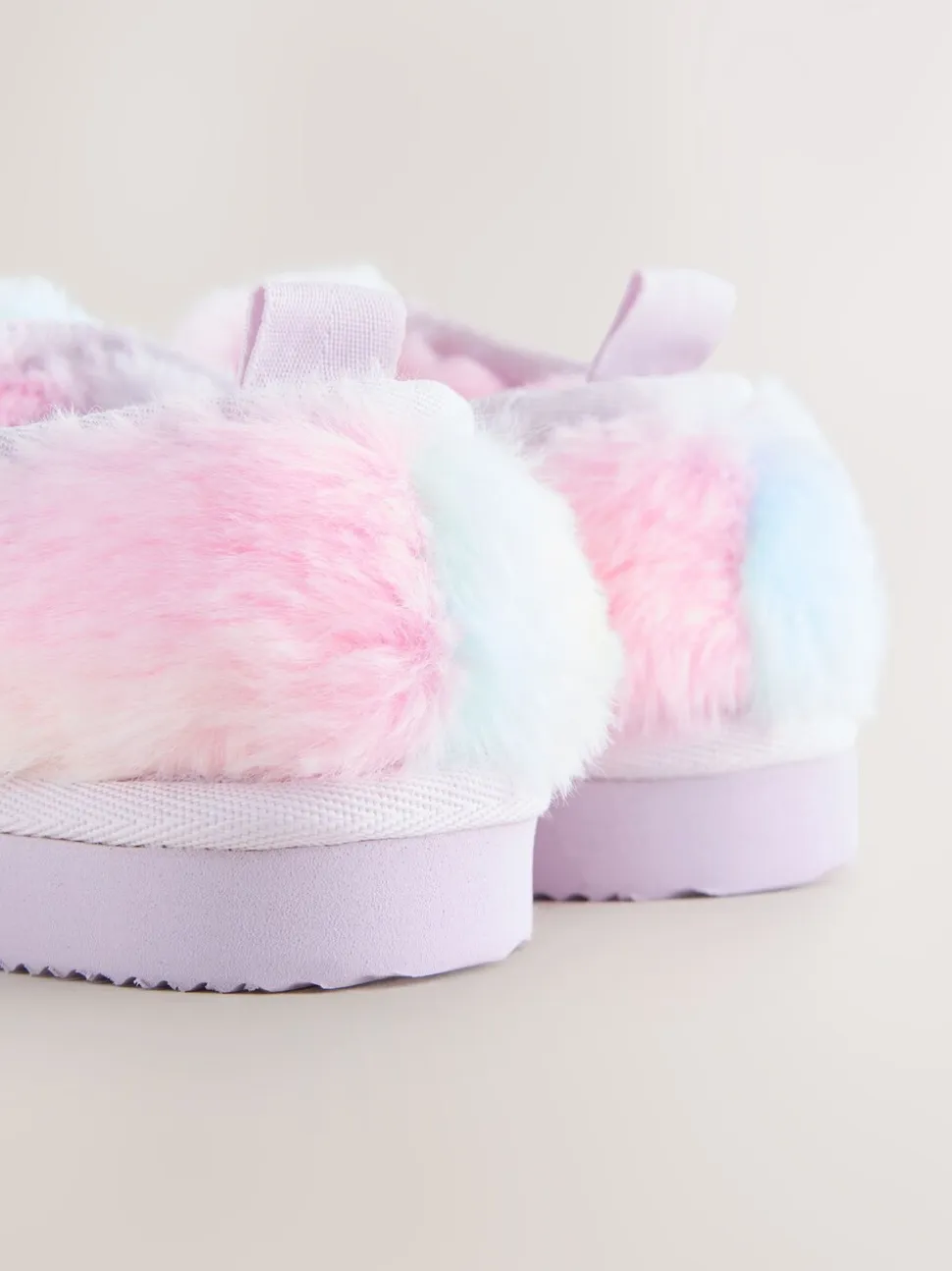 Regenboogprint - Shoot pantoffels