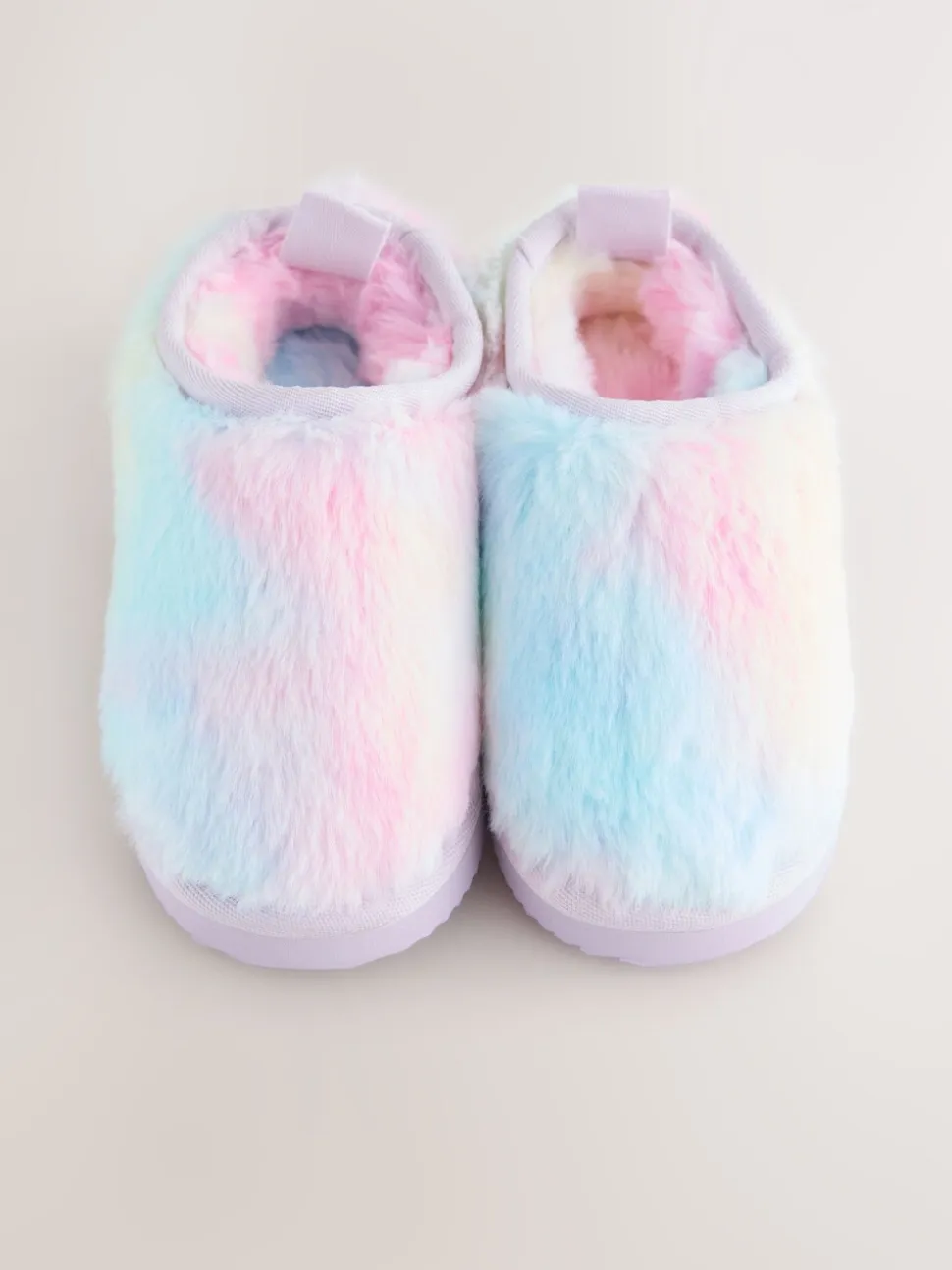 Regenboogprint - Shoot pantoffels