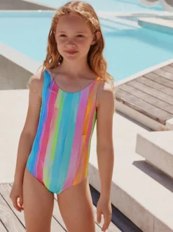 Regenboogstrepen - Badpak (3 mnd-10 jr)