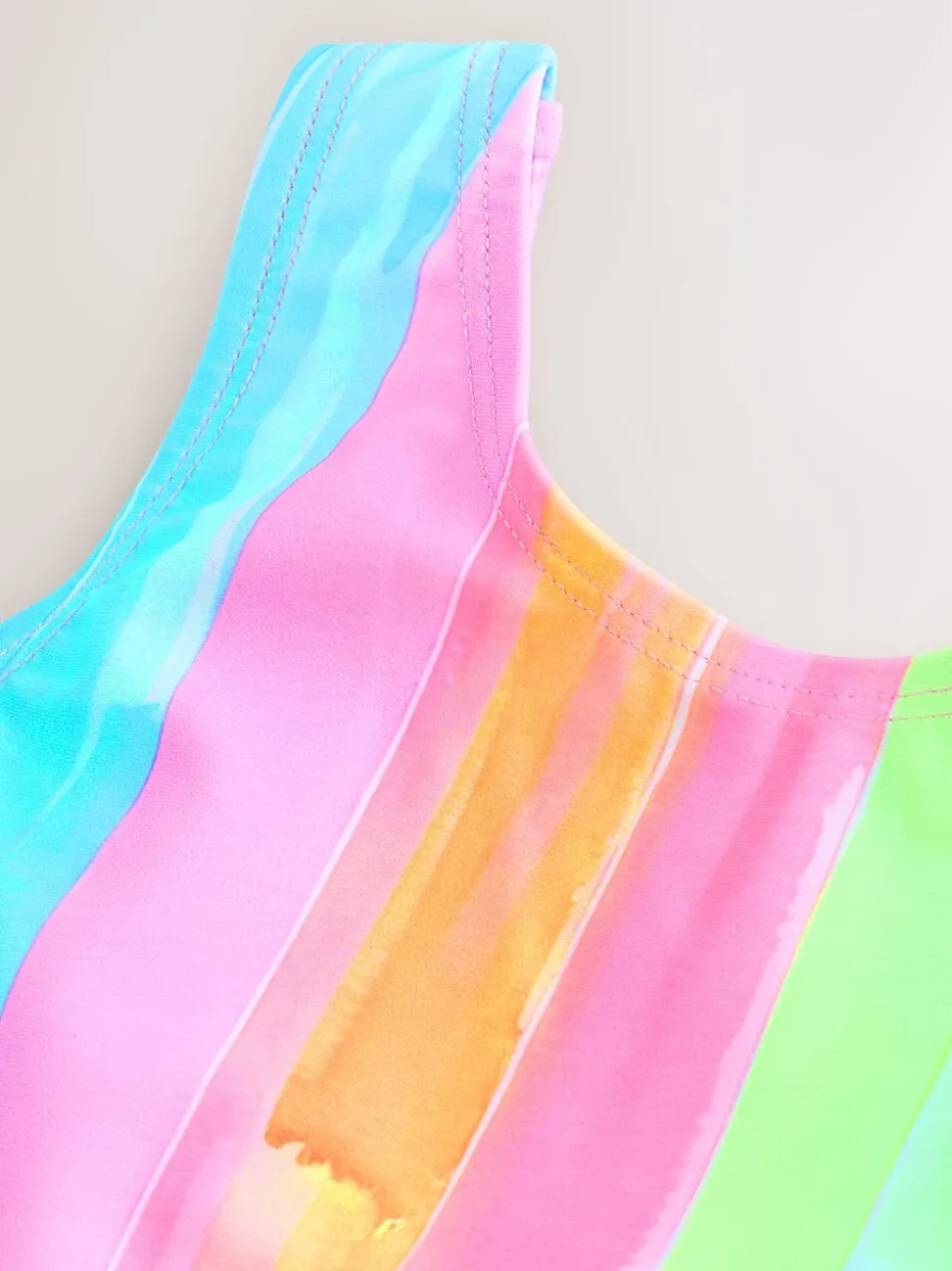 Regenboogstrepen - Badpak (3 mnd-10 jr)