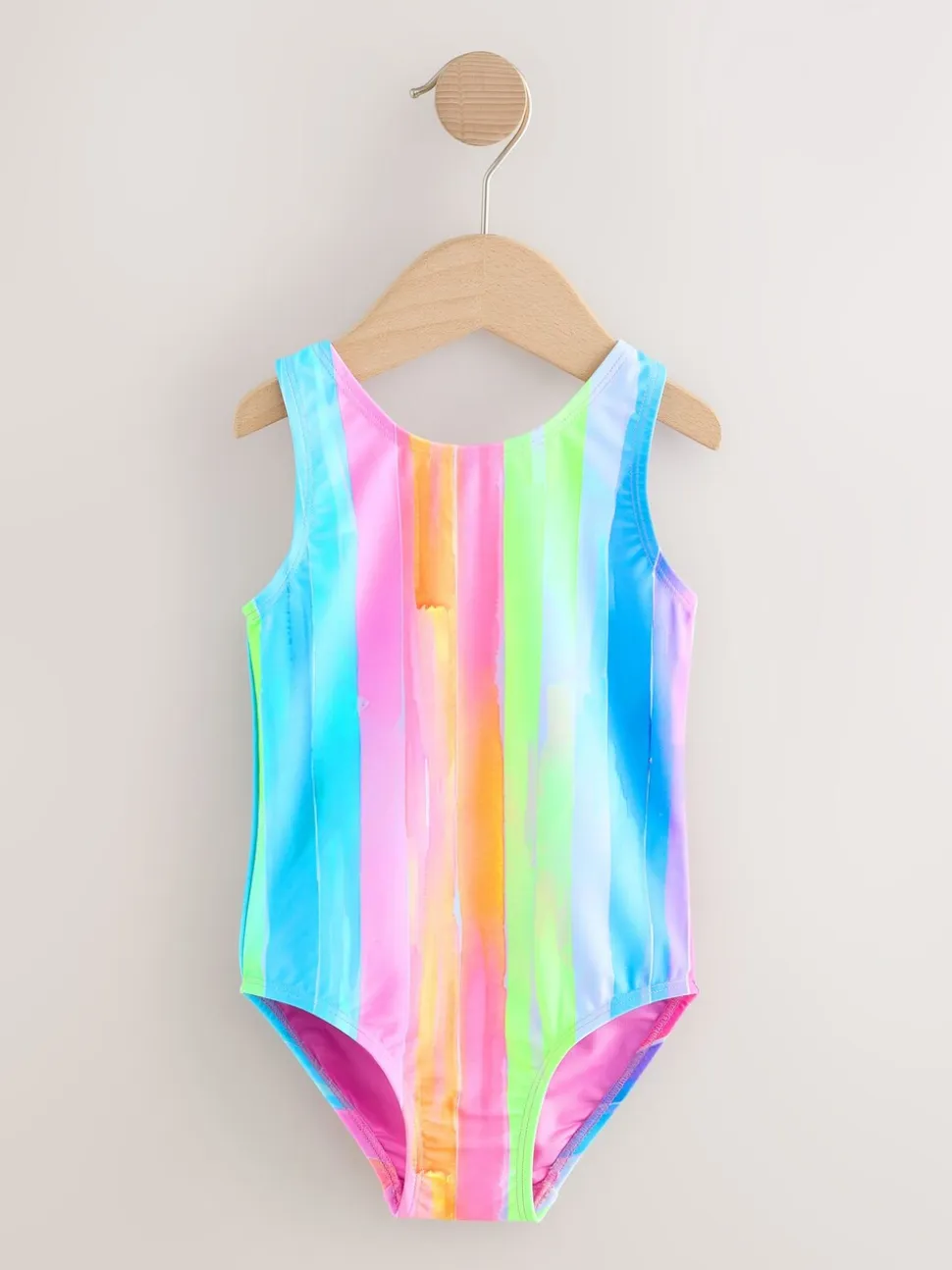 Regenboogstrepen - Badpak (3 mnd-10 jr)