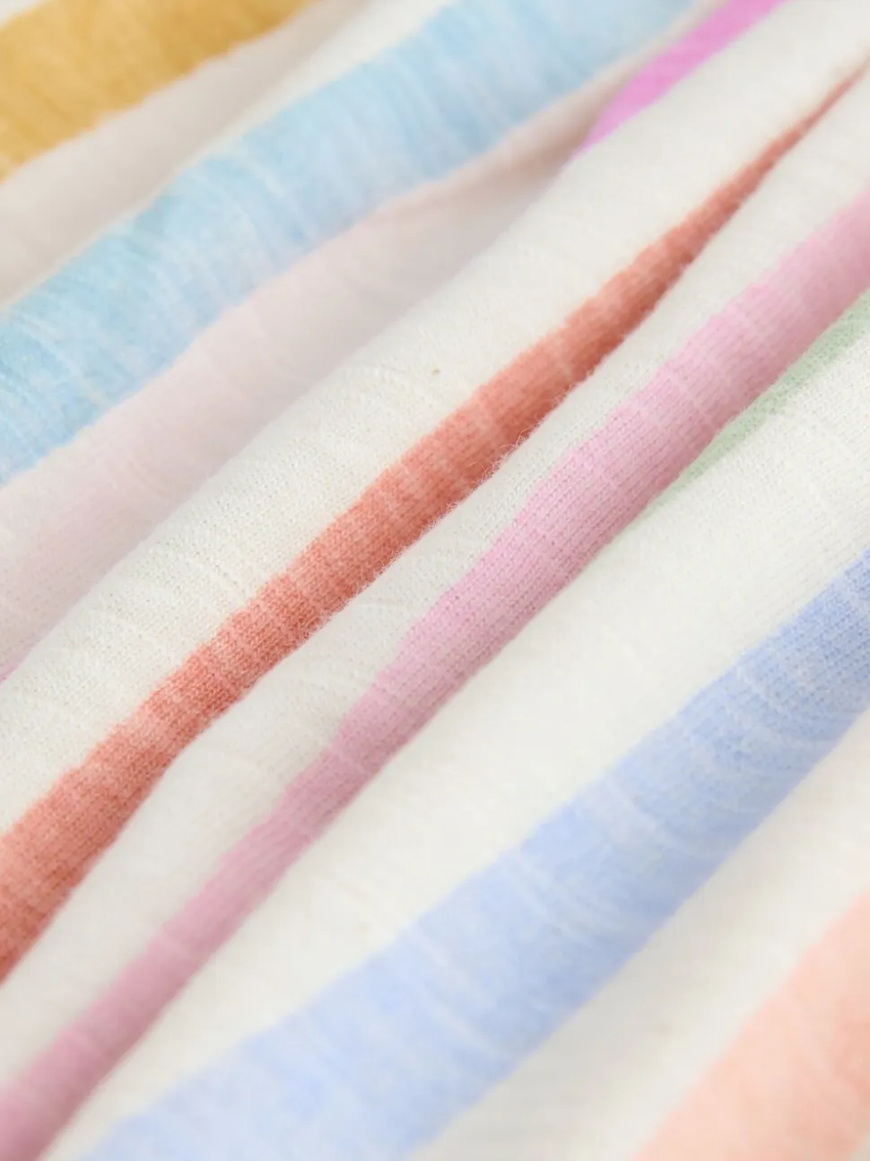 Regenboogstrepen - Jersey Dress (3mths-7yrs)