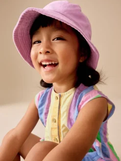 Regenboogstrepen - Sleeveless Playsuit (3mths-7yrs)